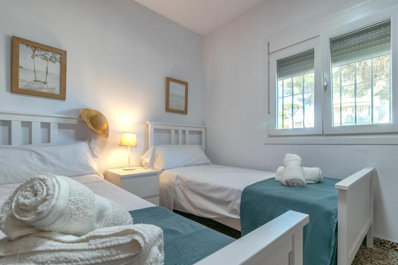 לה קאלה דה מיחאס Independent Villa Beach House El Bosque מראה חיצוני תמונה
