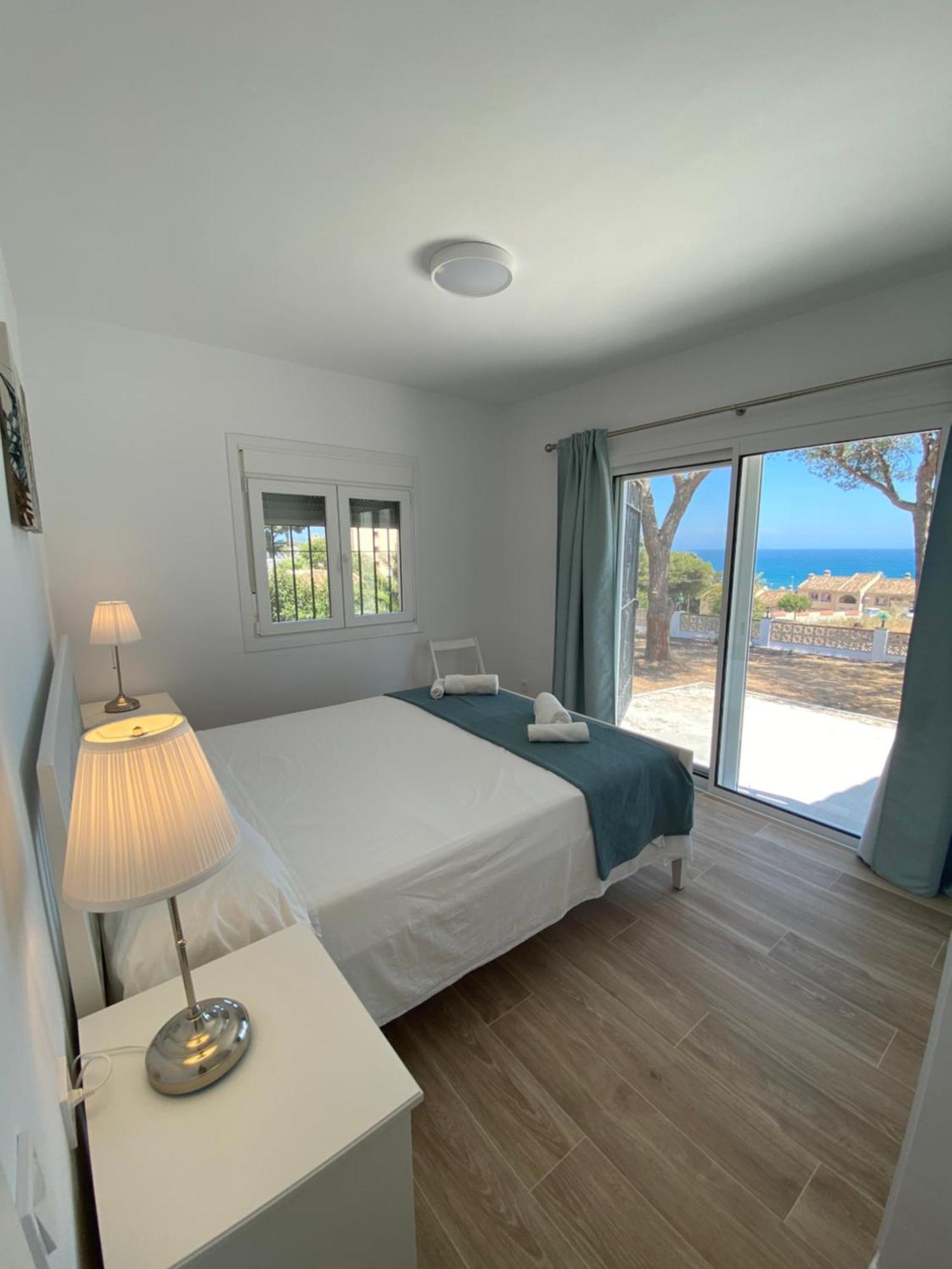 לה קאלה דה מיחאס Independent Villa Beach House El Bosque מראה חיצוני תמונה