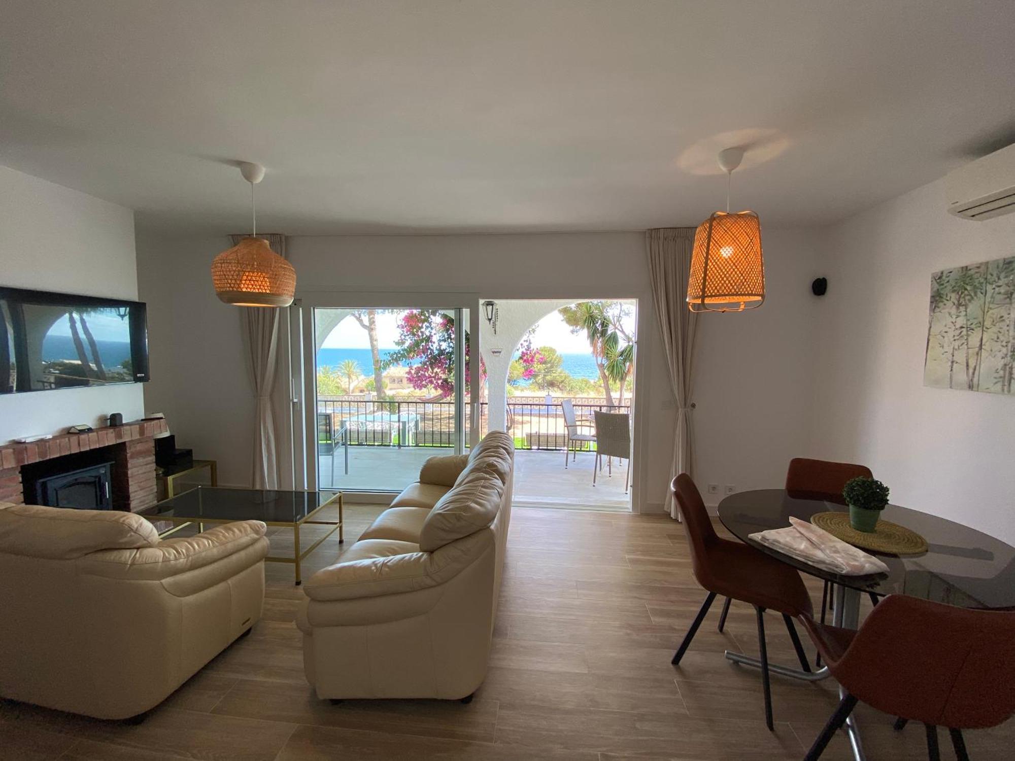 לה קאלה דה מיחאס Independent Villa Beach House El Bosque מראה חיצוני תמונה