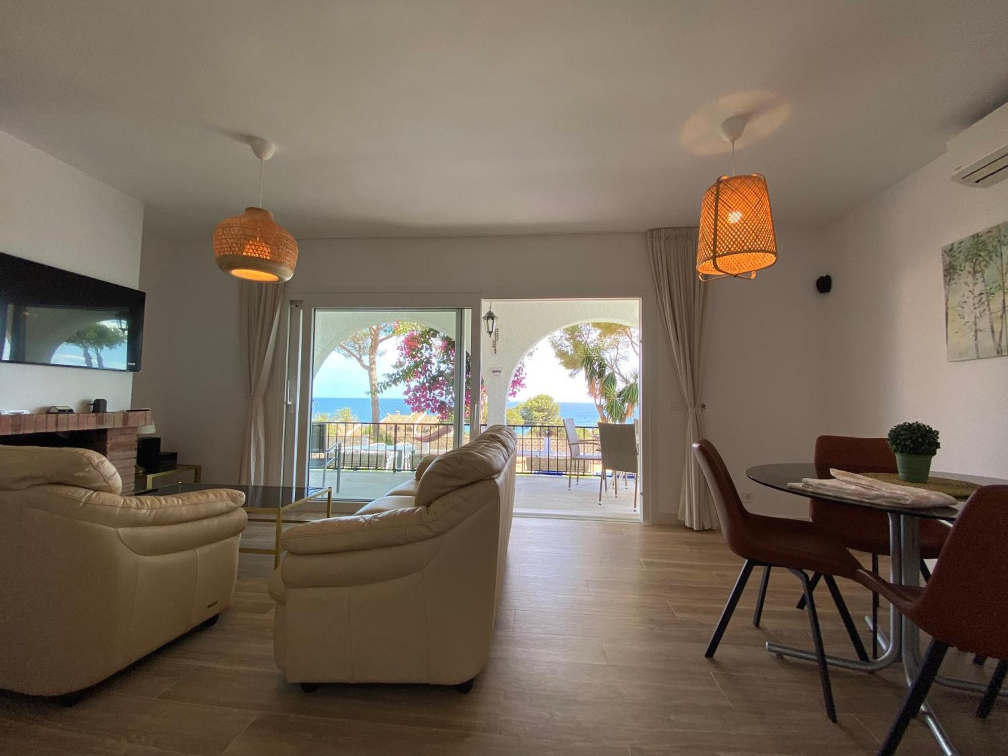 לה קאלה דה מיחאס Independent Villa Beach House El Bosque מראה חיצוני תמונה