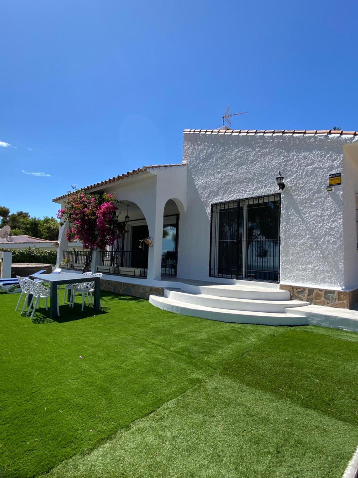 לה קאלה דה מיחאס Independent Villa Beach House El Bosque מראה חיצוני תמונה