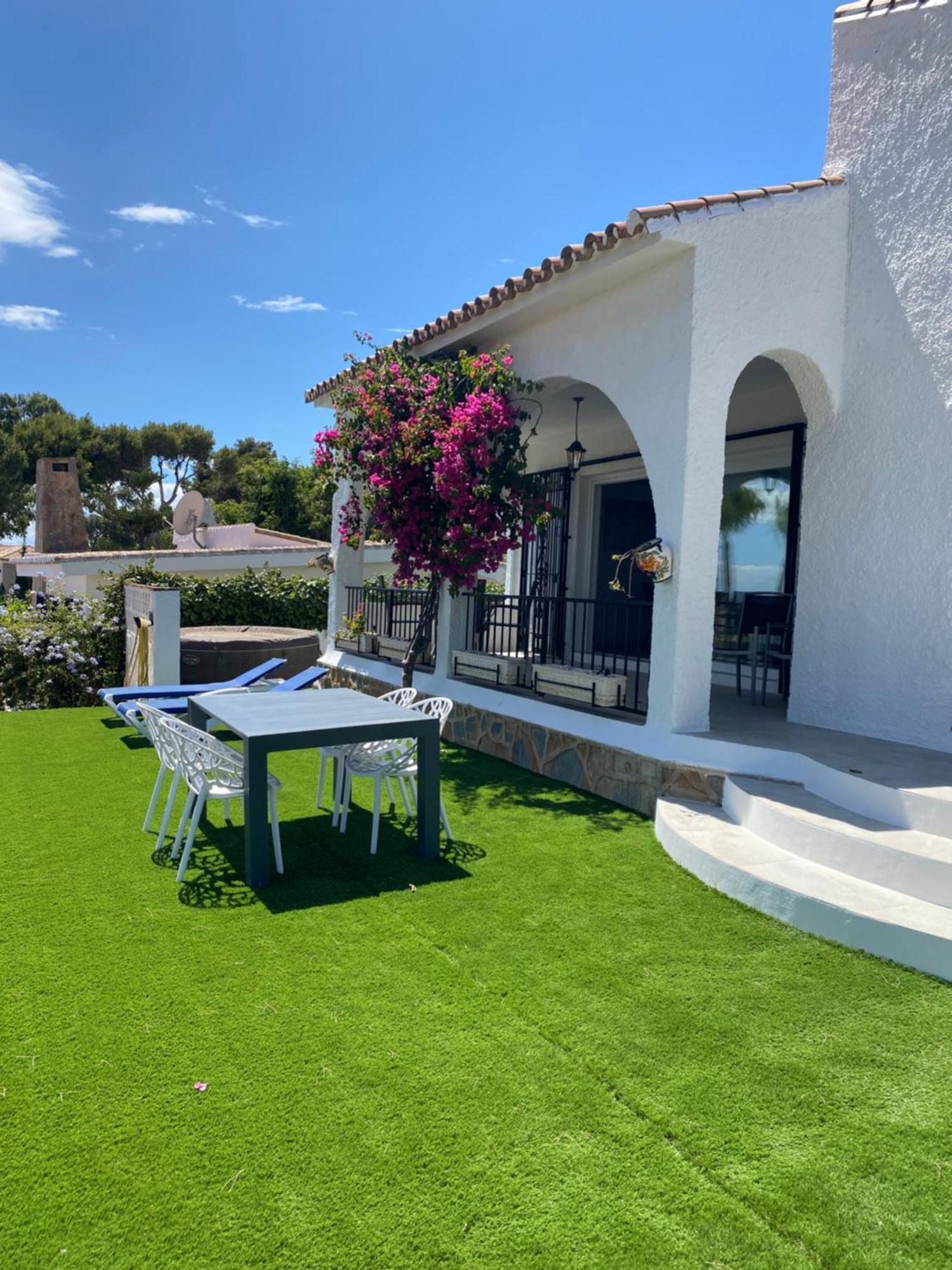 לה קאלה דה מיחאס Independent Villa Beach House El Bosque מראה חיצוני תמונה