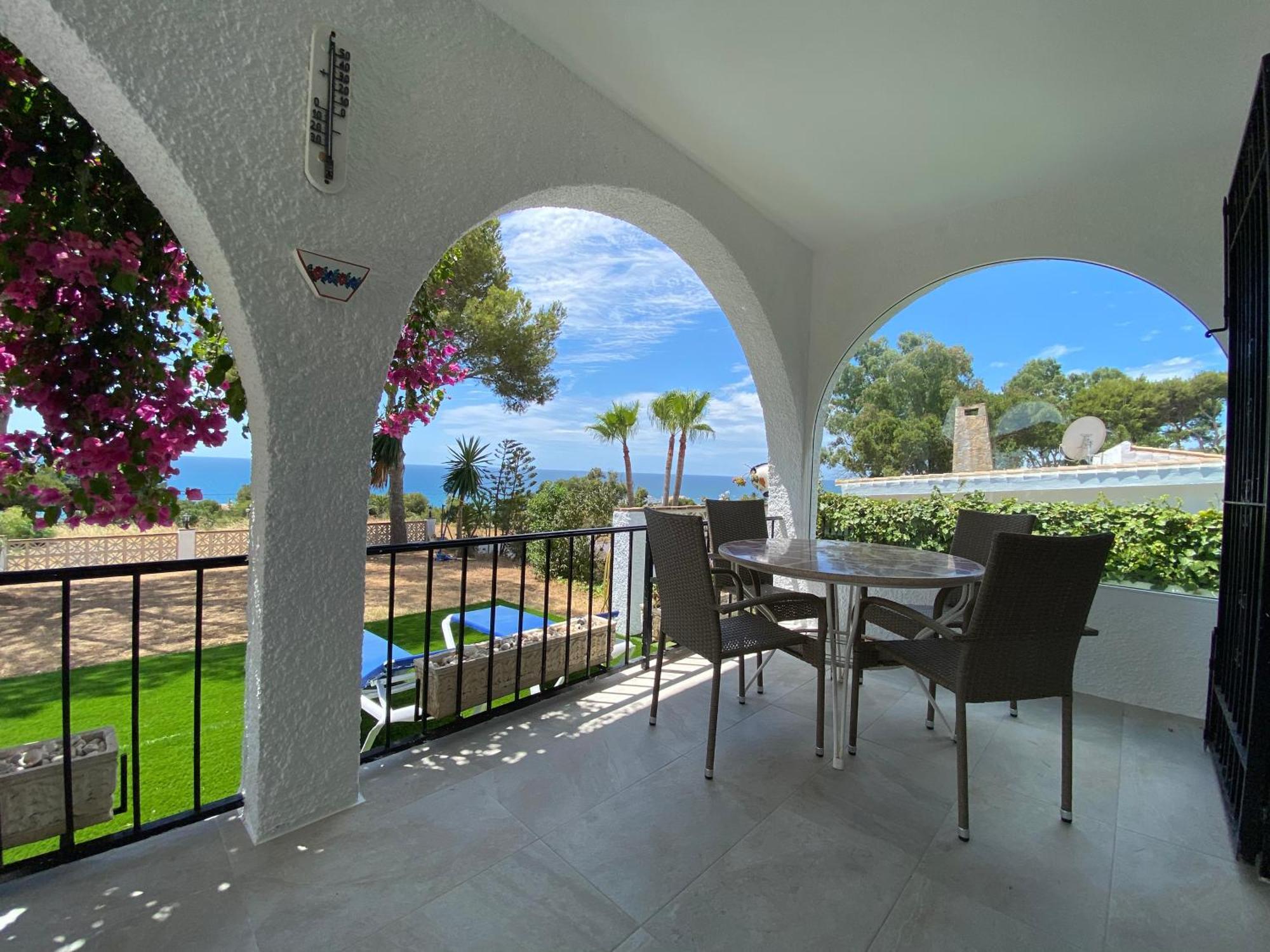 לה קאלה דה מיחאס Independent Villa Beach House El Bosque מראה חיצוני תמונה