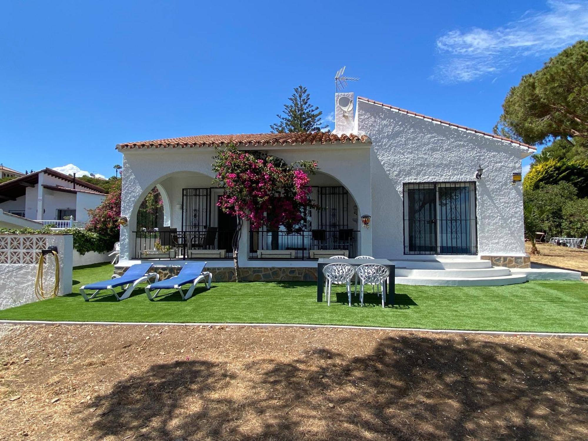 לה קאלה דה מיחאס Independent Villa Beach House El Bosque מראה חיצוני תמונה